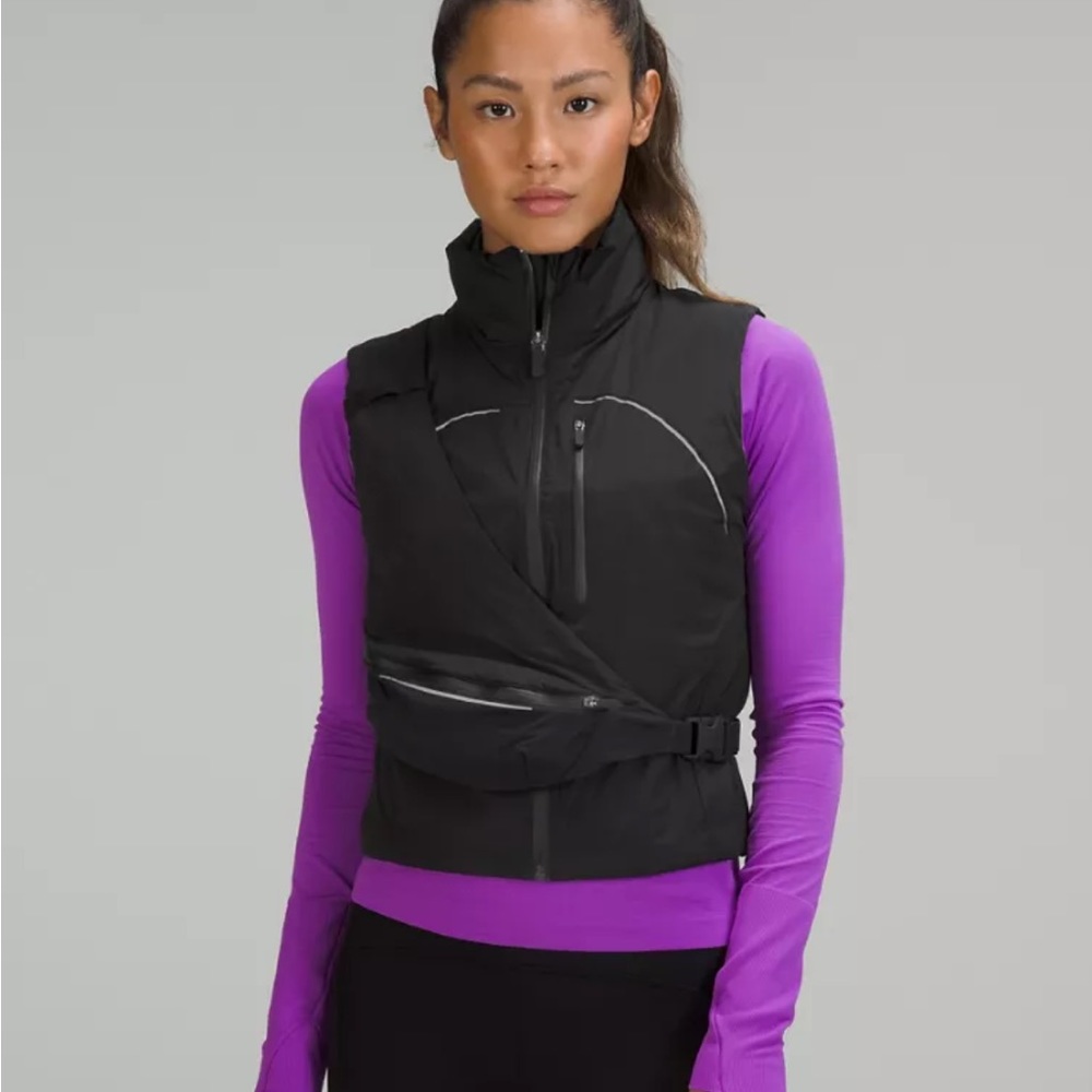 NWT LULULEMON storage insulated vest black size 10